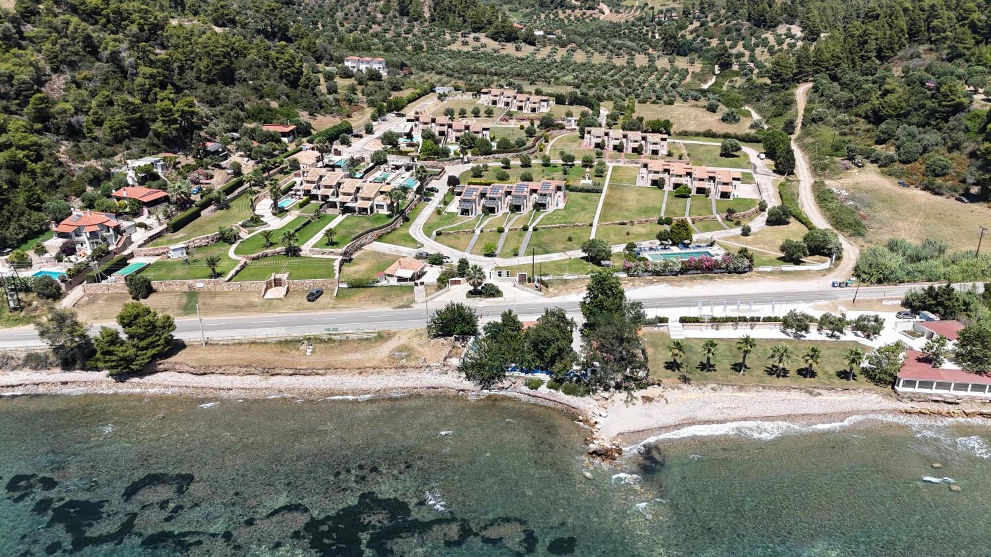 Stigmes Villas & Suites Nea Skioni Dış mekan fotoğraf